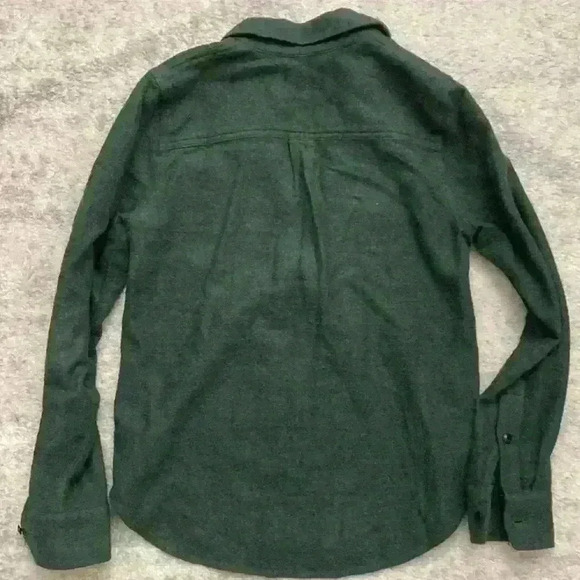 Madewell Flannel Zip-Front Popover Shirt - Picture 6 of 6